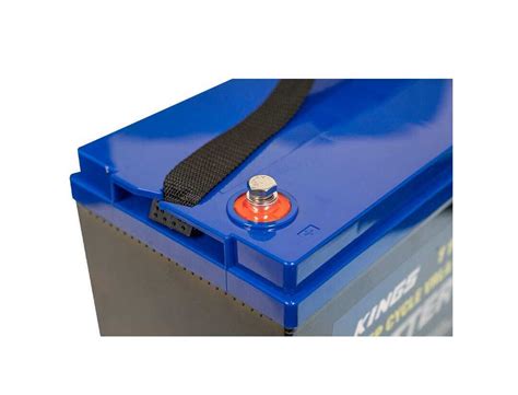 Kings 115ah 12v Agm Deep Cycle Battery Maintenance Free Faster Recharge