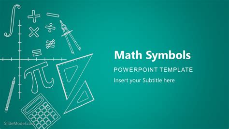 Free Powerpoint Templates For Mathematics