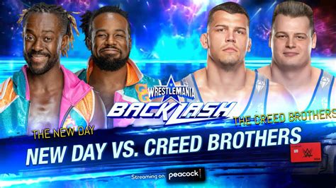 Wwe2k23 The New Day Vs The Creed Brothers Tag Team Match Youtube