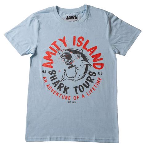 Jaws Amity Island Tours T Shirt Clothing Eb Games New Zealand