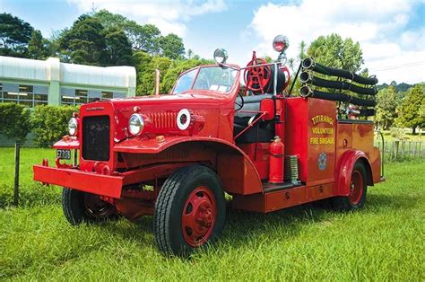 Restored 1942 International Fire Truck
