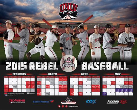 Cbd Poster Of The Day Unlv Rebels College Baseball Daily Baseball