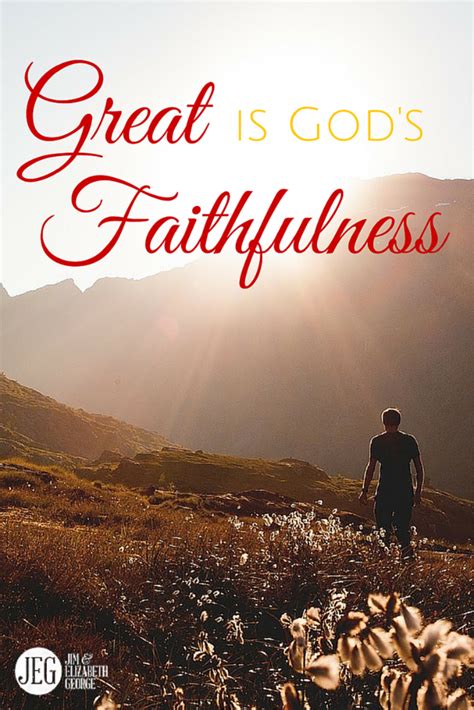 Great Is His Faithfulness Faith Jesus Paid It All Praise God