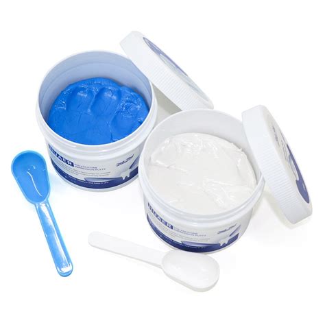 Dental Clinical Impression Putty Material Crown Silicone Rubber Teeth