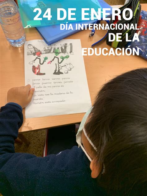 24 De Enero Día Internacional De La Educación Ceip Salvador Manrique