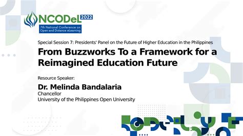 From Buzzworks to a framework for a Reimagined Education Future | Dr