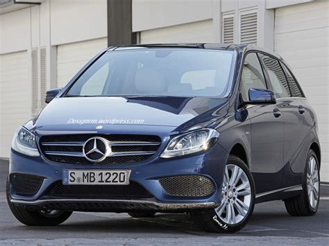 2015 Mercedes B Class Facelift W246 Rendered Ahead Of October Debut