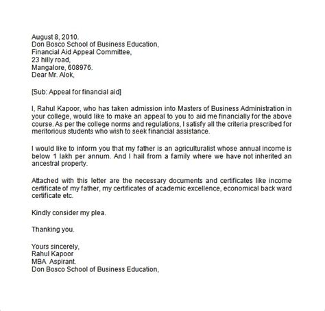 Letter to bank asking them to close account. College Financial Aid Appeal Letter - Life In Porn