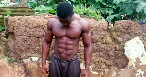 This African Bodybuilder Is More Jacked Than You Without Supplements