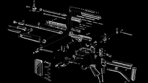 Hd Wallpaper Equipment Blueprint Gun Exploded View Diagram Mauser
