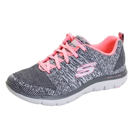 skechers flex appeal 2 0 high energy womens trainer footwear from cho fashion and lifestyle uk