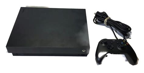 Microsoft 1787 Xbox One X 4k 1tb Black Game Console Usa Pawn