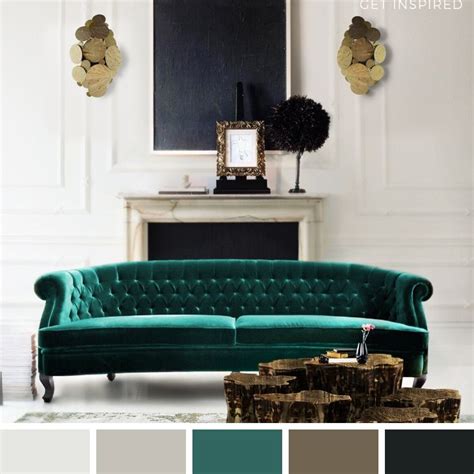 Red says confident and powerful, while blue. Green & Brown Color Inspiration in 2020 | Houszed