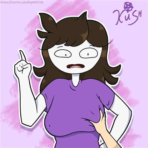 Rule 34 Bigkush Breast Grab Clothed Clothes Jaiden Jaiden Animations
