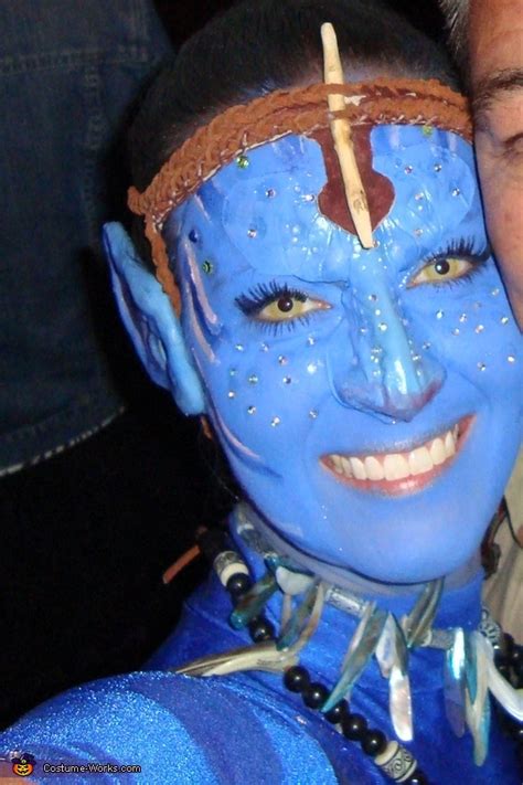 Creative Diy Neytiri Avatar Costume No Sew Diy Costumes