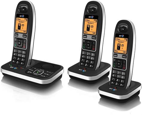 Bt Digital Cordless Phone 7610 Trio Answering Machine Handsfree 1 Year