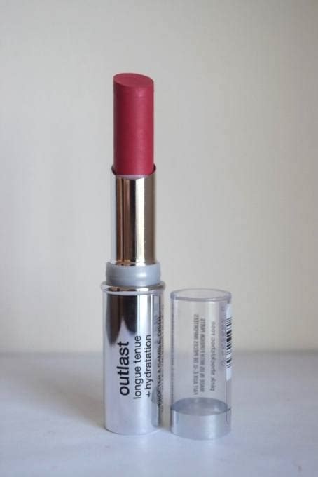 Covergirl Pink Shock Outlast Longwear Moisture Lipstick Review