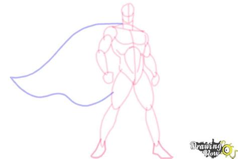 How To Draw A Superhero Body Drawingnow