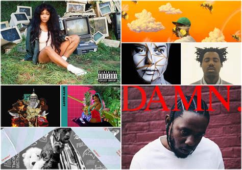 The 15 Best Hip Hop And Randb Albums Of 2017 The Artery