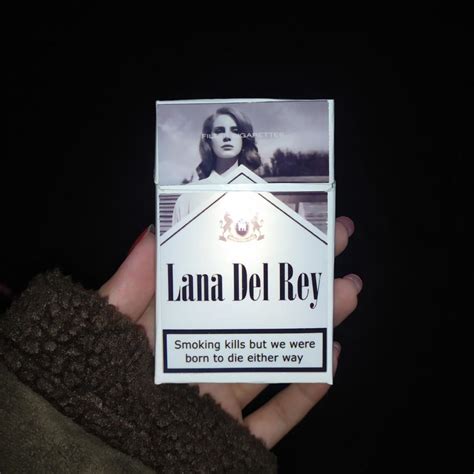 Lana Del Rey Cigarette Box Lana Del Rey Aesthetic Hobbies Toys