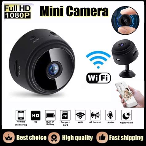 Kamera Mini A9 Hd 1080p Wifi Mini Szpieg Ukryta Kamera Bezprzewodowa