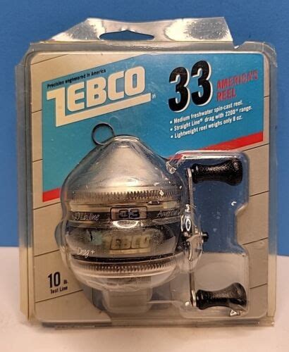 1986 Vintage Zebco 33 Classic Casting Reel Still New Ebay