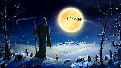 Death And Santa 3d Animated Short Simpals Studio Youtube