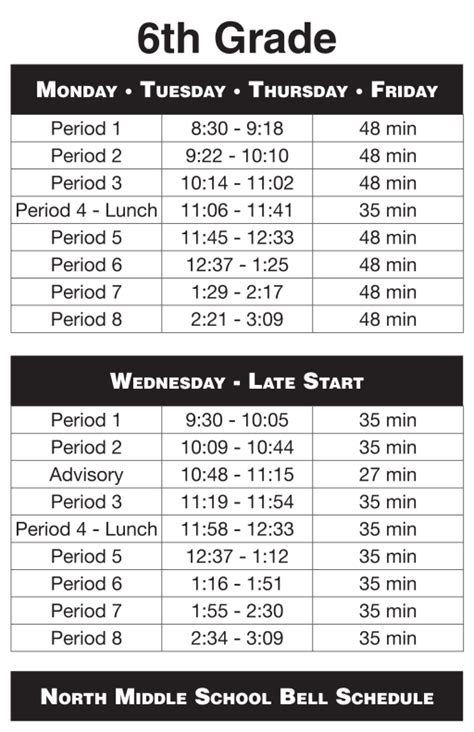 My Ela Class Period Schedule The Hungry Teacher 41 Off