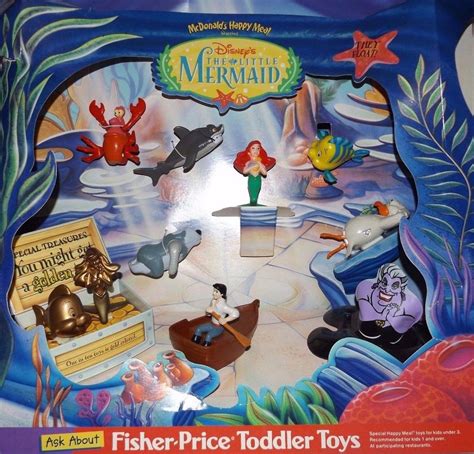 Toys Dolls And Action Figures Including A Gold Collectible From 1996 Vintage The Little Mermaid