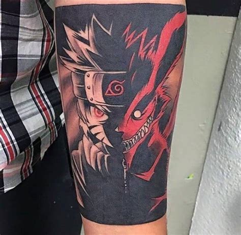 60 Naruto Tattoo Designs For Men Manga Ink Ideas