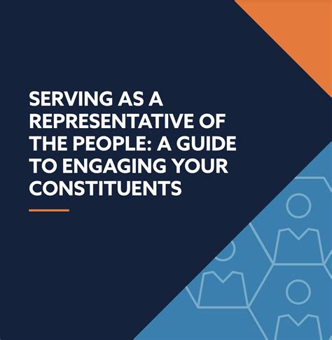 Serving As A Representative Of The People A Guide To Engaging Your