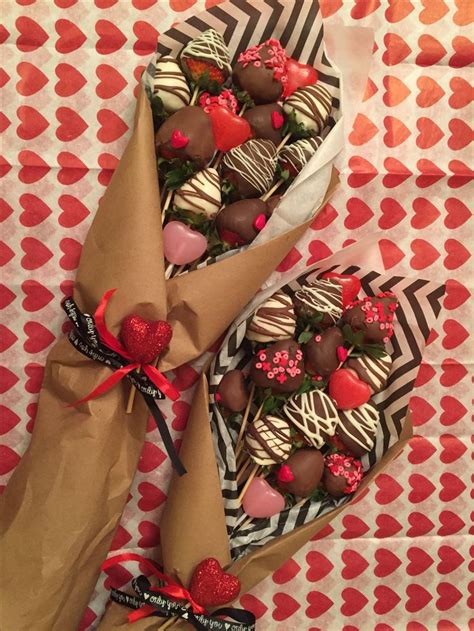 Valentines Chocolate Covered Strawberry Bouquet Chocolate Covered