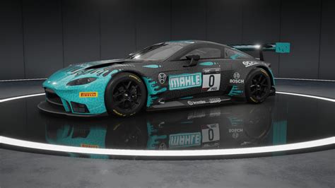 Aston Martin V8 Vantage GT3 Mahle Livery RaceDepartment