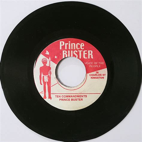 Prince Buster Ten Commandments Vinyl Discogs
