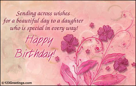 You are so selfless, only kind words make you happy and let you glow. A Birthday Wish For Your Daughter... Free For Son ...