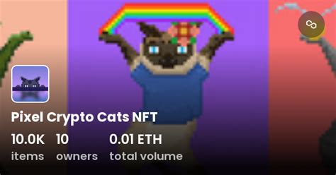 Pixel Crypto Cats Nft Collection Opensea