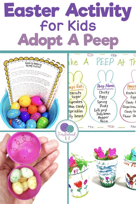 Attach the prompt to the top of. Easter Peep Writing Activity For Kids - Firstieland