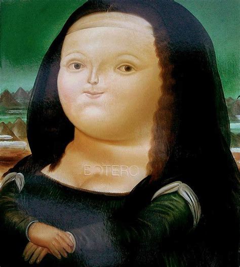Fernando Botero Mona Lisa