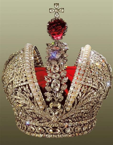 Большая императорская корона Российской империи 1762 г Императорская