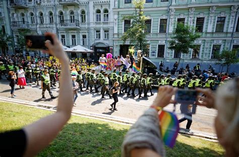 Riot Police Protect The Participants Of Equality March Editorial Image Image Of Celebrate