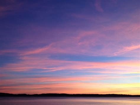 3264x2448 Free Images Sea Sunrise Horizon Orange Blue Scenic