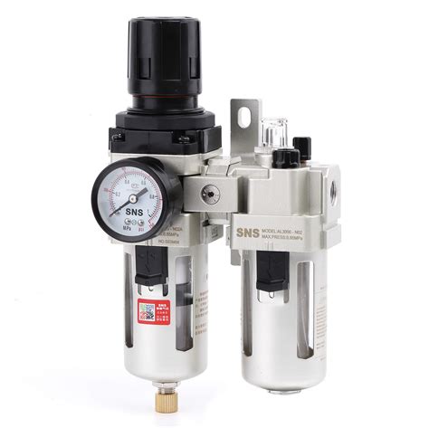 Buy Sns Compressed Air Filter Regulator Lubricator Frl 14 Npt Semi