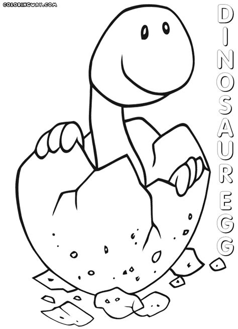 Free download and use them in in your design related work. Dinosaur Egg Pages Coloring Pages