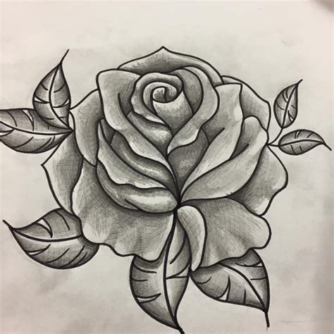 Lapiz Dibujos De Flores Para Tatuajes
