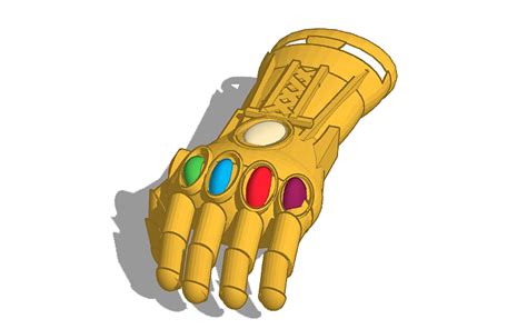 Thanos Gauntlet Png Free Download Png All Png All