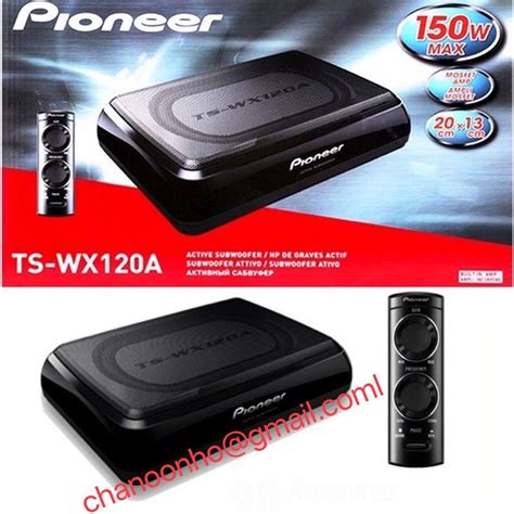 Pioneer Ts Wx120a 150w Ts Wx130da 160w Active Subwoofer Power