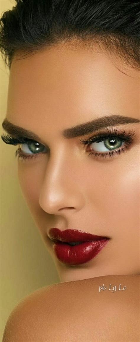 pin by shelle 💜 on perfect red lips sexy eyes gorgeous makeup beauty face