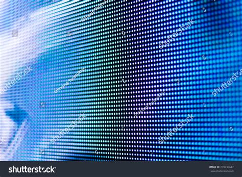Bright Blue Led Screen Background Stock Photo 299430647 Shutterstock