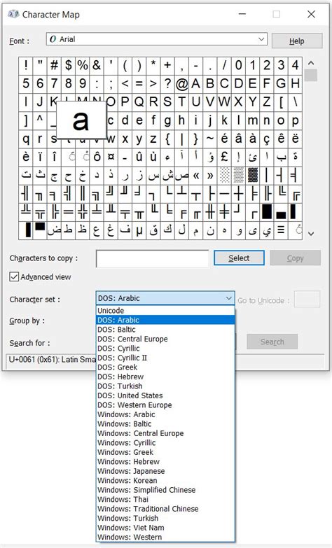 Unicode Characters With Example