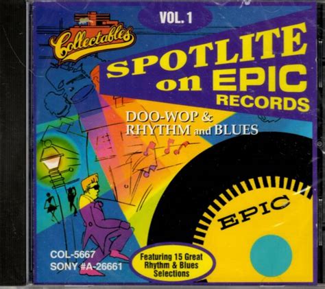 Spotlite On Epic Records Vol 1 By Various Artists Cd Mar 2006